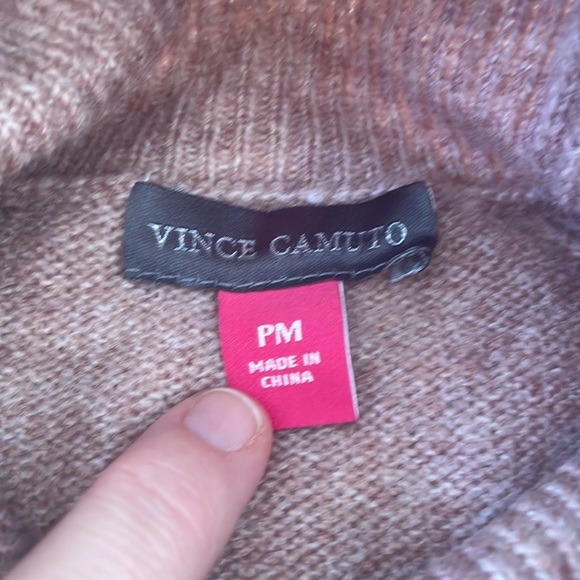 NWT Vince Camuto rose sweater size MP - Picture 7 of 12
